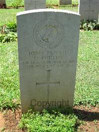 Dar Es Salaam War Cemetery - Phillips, Hugh